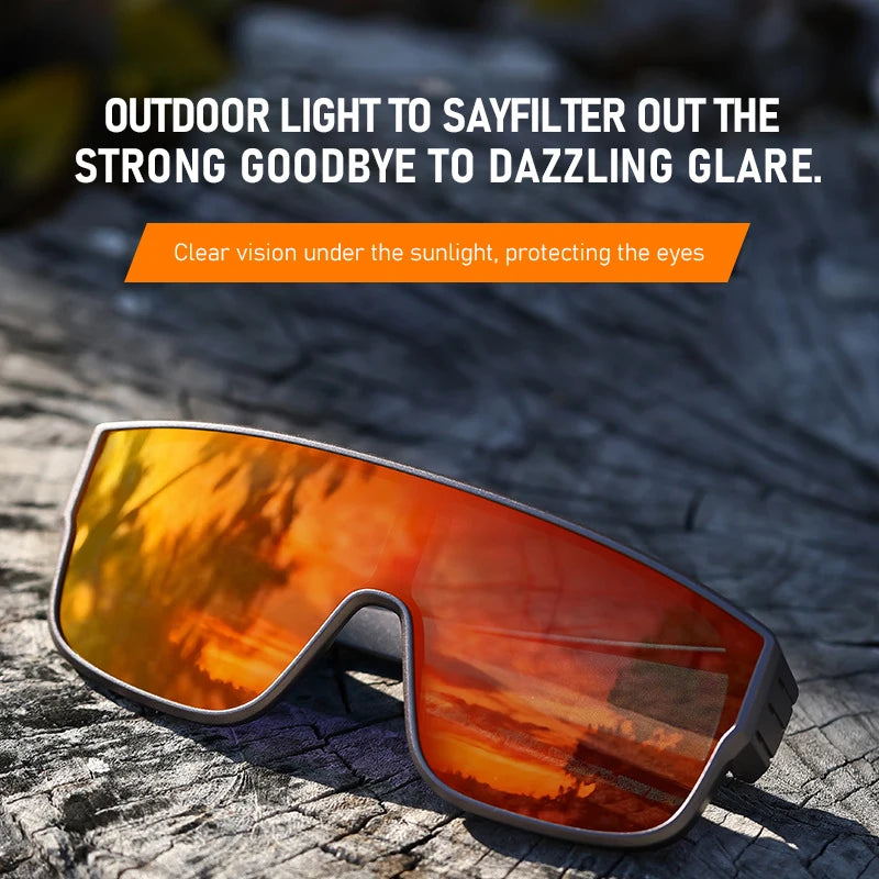 New Outdoor Cycling Polarized Sunglasses Men Driving Fit Over Glasses Sports Climbing Women Bicycle Outdoor Windproof TR Goggles