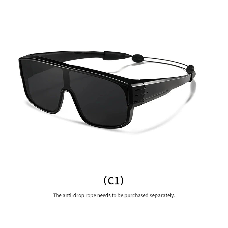 New Outdoor Cycling Polarized Sunglasses Men Driving Fit Over Glasses Sports Climbing Women Bicycle Outdoor Windproof TR Goggles