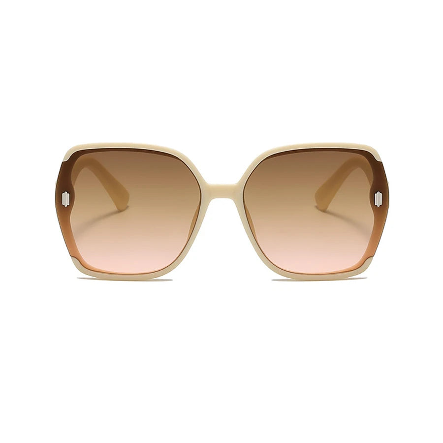 Fashion Square Frame Sunglasses Anti-UV Travel Accessories Popular Sunglasses Beach Eye Protection Shades Glasses Summer Decor