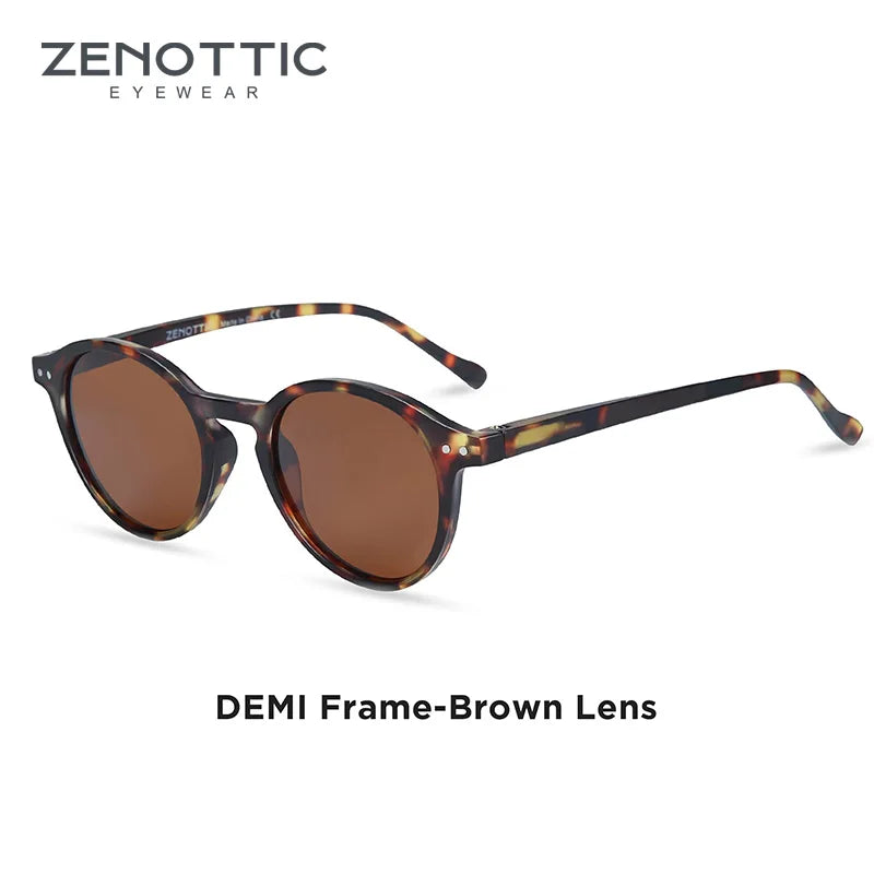 ZENOTTIC Retro Circular Polarized Sunglasses 2026.